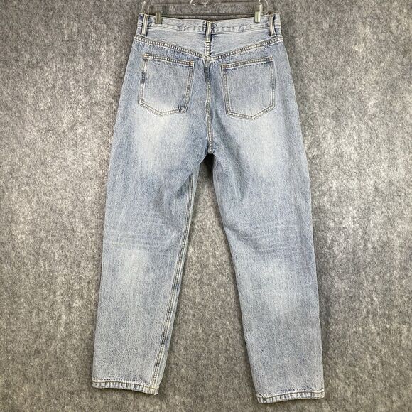 Princess Polly Light Blue High Rise Jeans - Picture 9 of 15